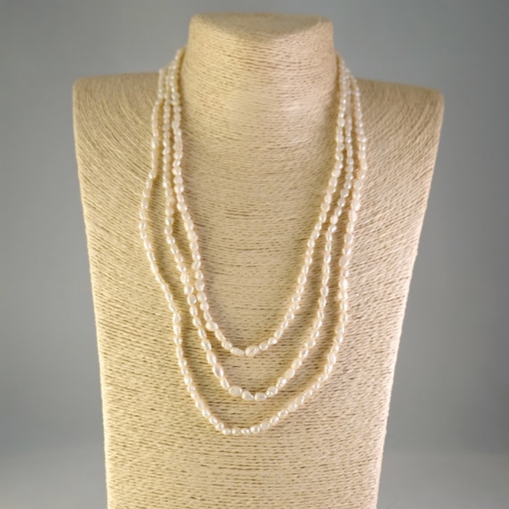 3 Strand Pearl Necklace